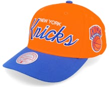 New York Knicks Team Script 2.0 Pro Hwc Orange/Blue Adjustable - Mitchell & Ness