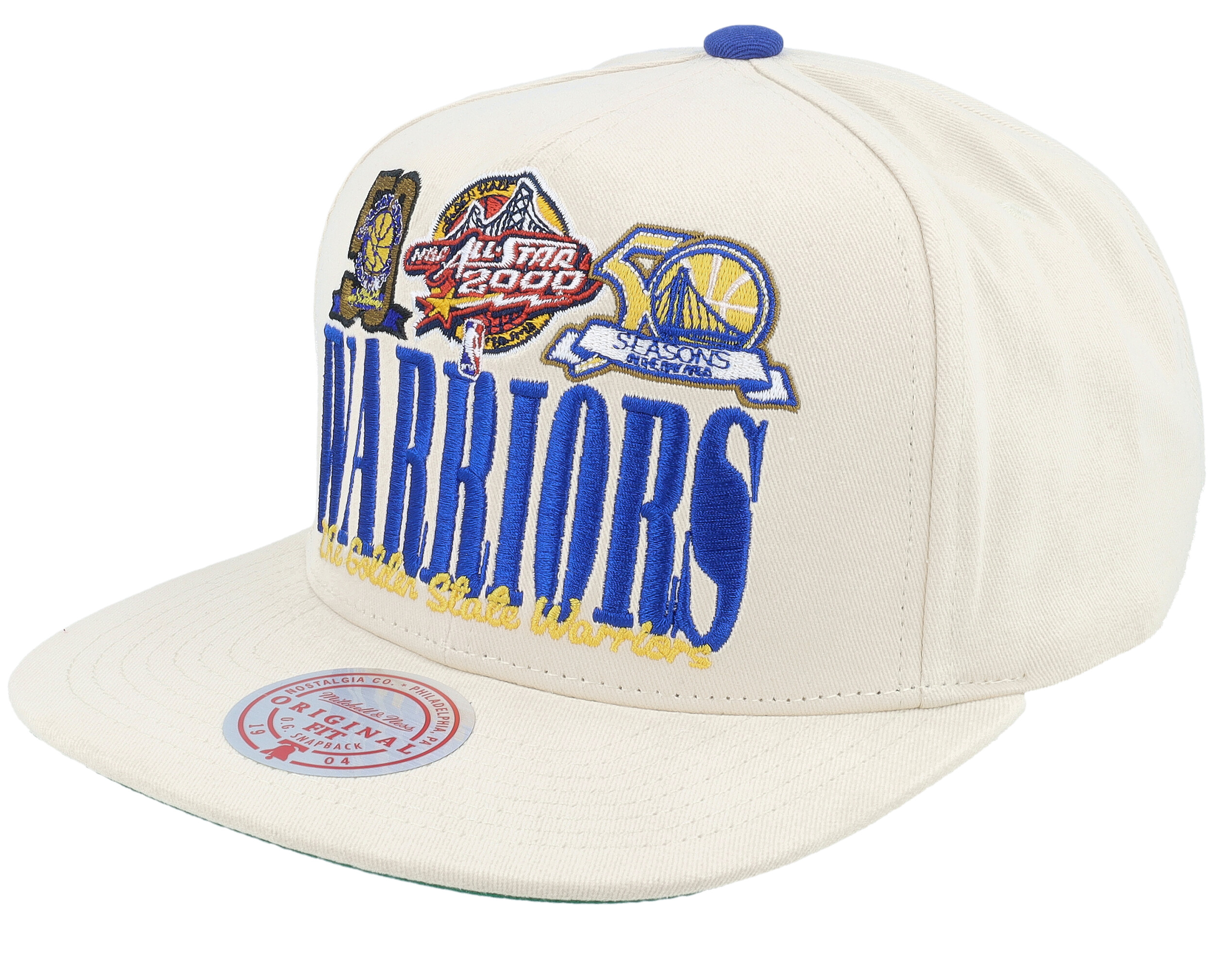 Mitchell & Ness Los Angeles Dodgers Reframe Retro Snapback Off White Hat