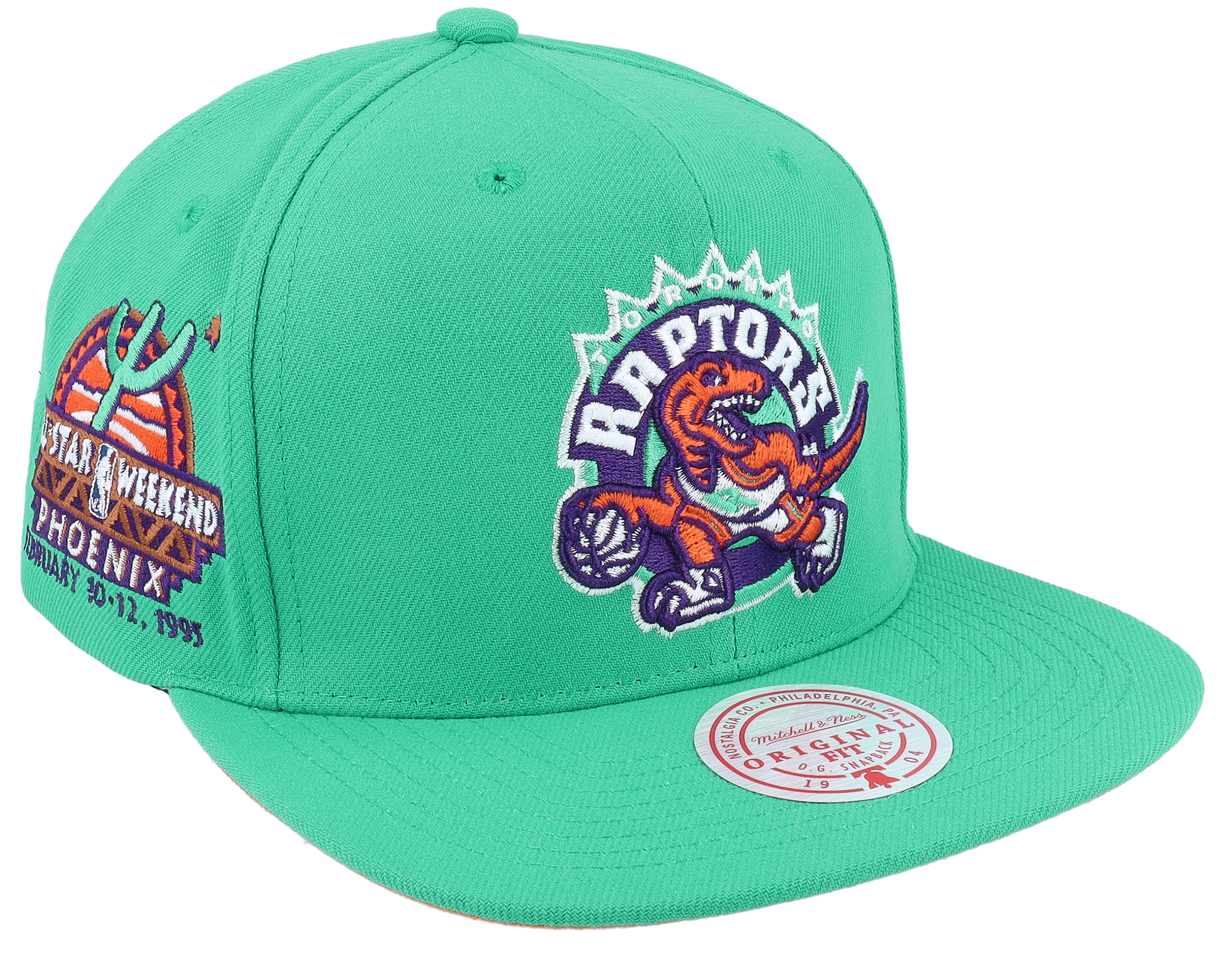 Green store raptors hat