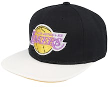 Los Angeles Lakers SSBSTS Hwc Black/White Snapback - Mitchell & Ness