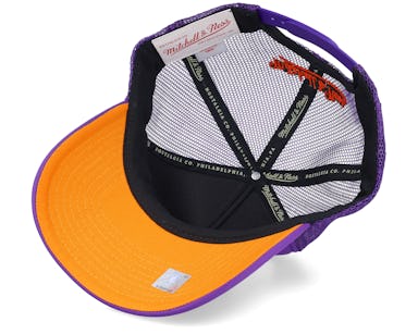 Mitchell & Ness Phoenix Suns Billboard Trucker Mens Hats (Purple)