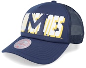 Michigan Wolverines Billboard Navy Trucker