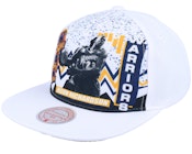 Golden State Warriors 90's Playa Jason Richardson White Snapback