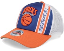 New York Knicks Retro Blue/Orange Trucker - Mitchell & Ness