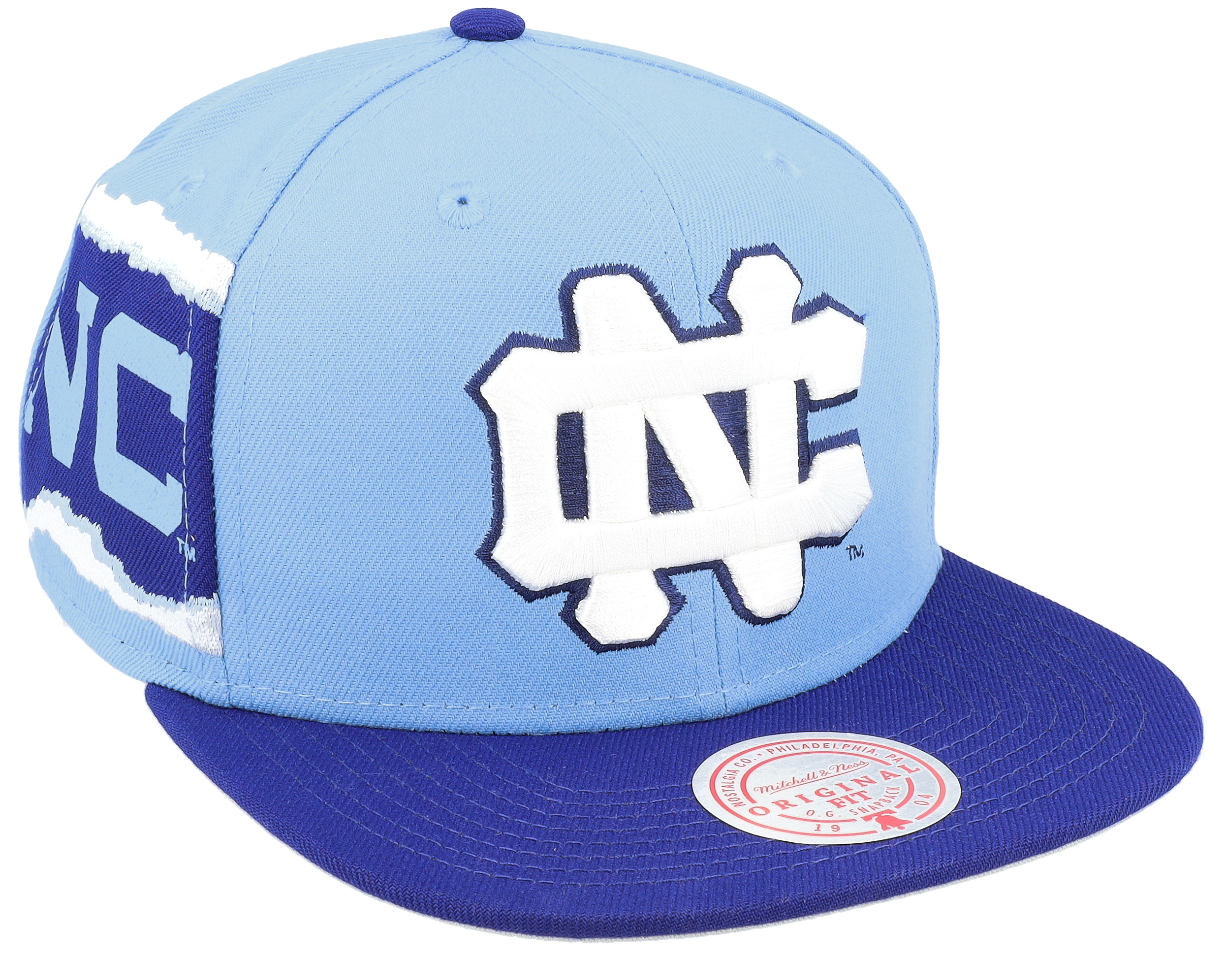 North Carolina Tar Heels Jumbotron Navy/light Blue Snapback