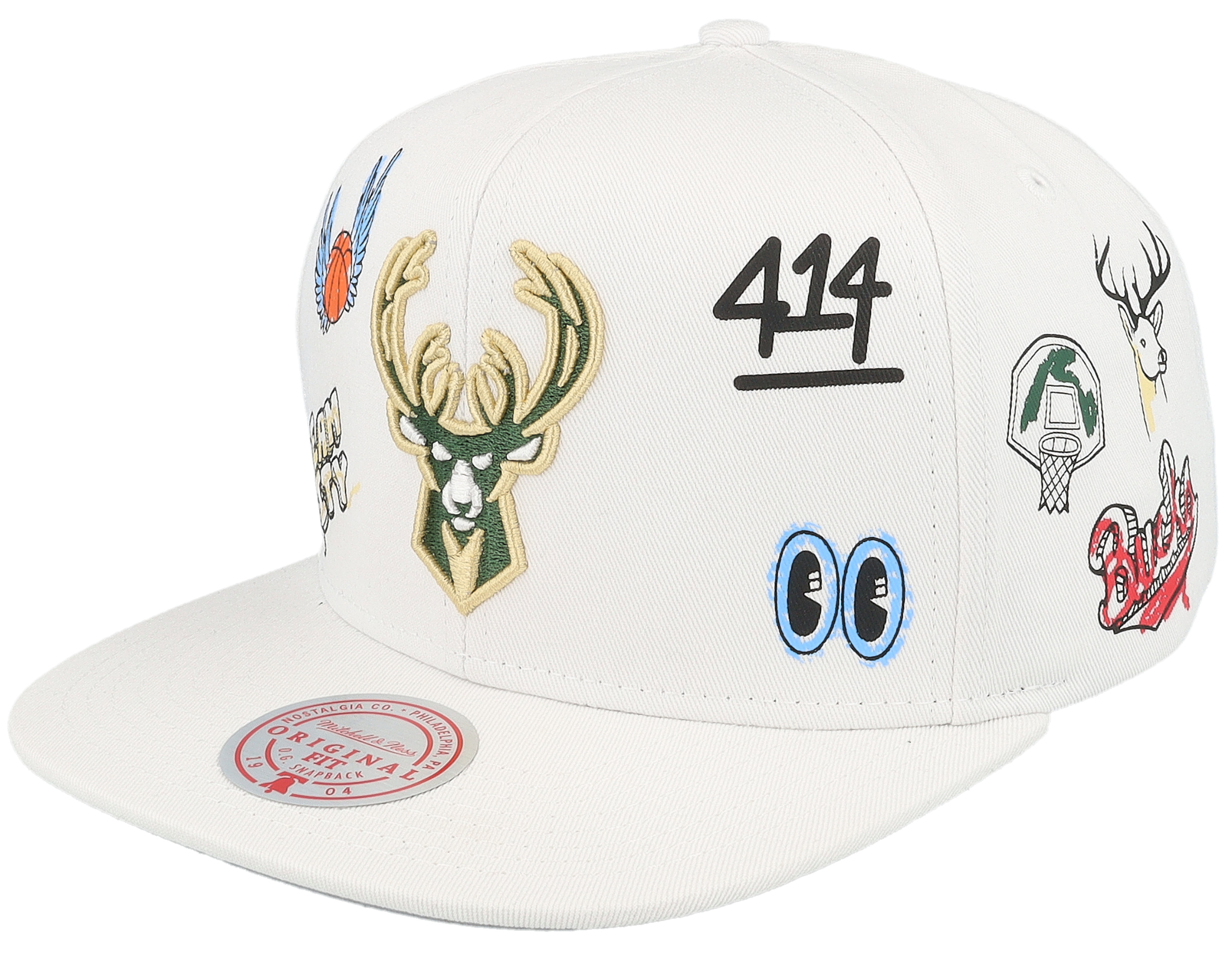 414 Milwaukee Basketball hat