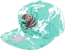 Vancouver Grizzlies Down For All Teal Snapback - Mitchell & Ness