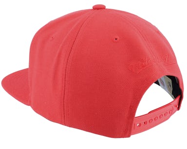 Men's Portland Trail Blazers Mitchell & Ness Red Multiply Snapback Hat