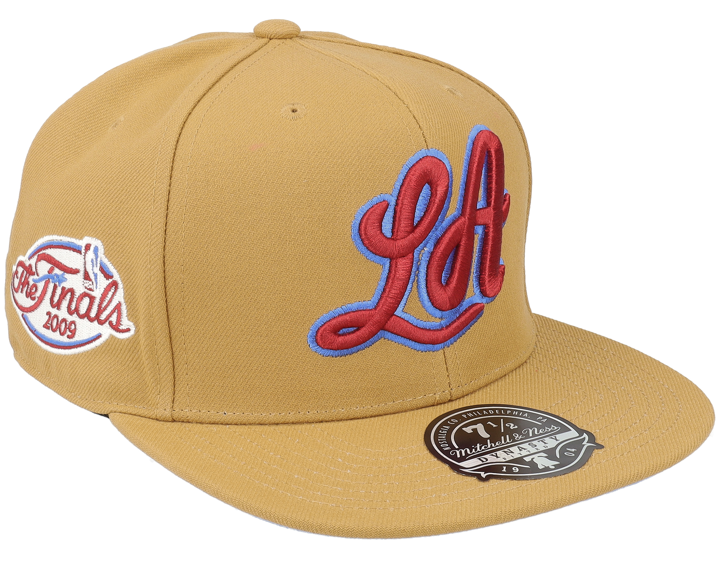 Bonés Los Angeles Lakers Sand And Sky Tan Fitted - Mitchell & Ness