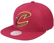 Cleveland Cavaliers Team Ground 2.0 Maroon Snapback