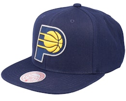 Indiana Pacers Team Ground 2.0 Blue Snapback - Mitchell & Ness