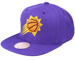 Phoenix Suns Team Ground 2.0 Purple Snapback - Mitchell & Ness