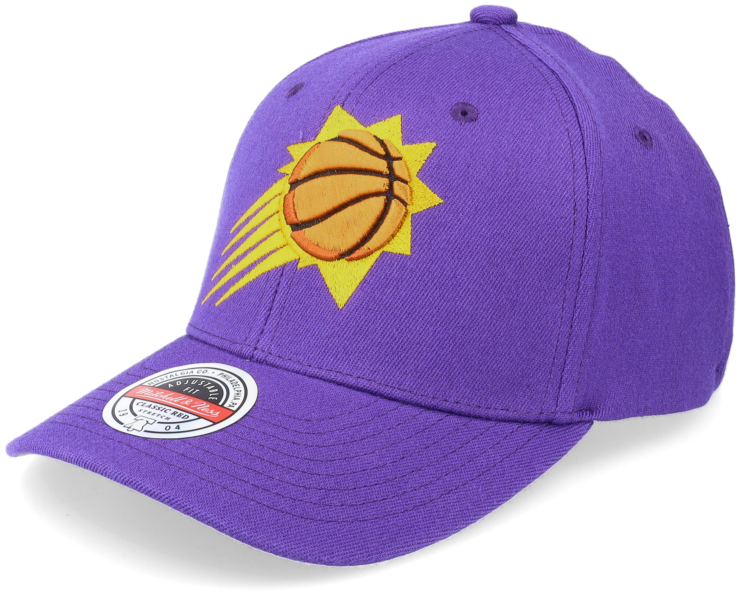 Phoenix Suns Team Ground 2.0 Stretch Purple Adjustable - Mitchell