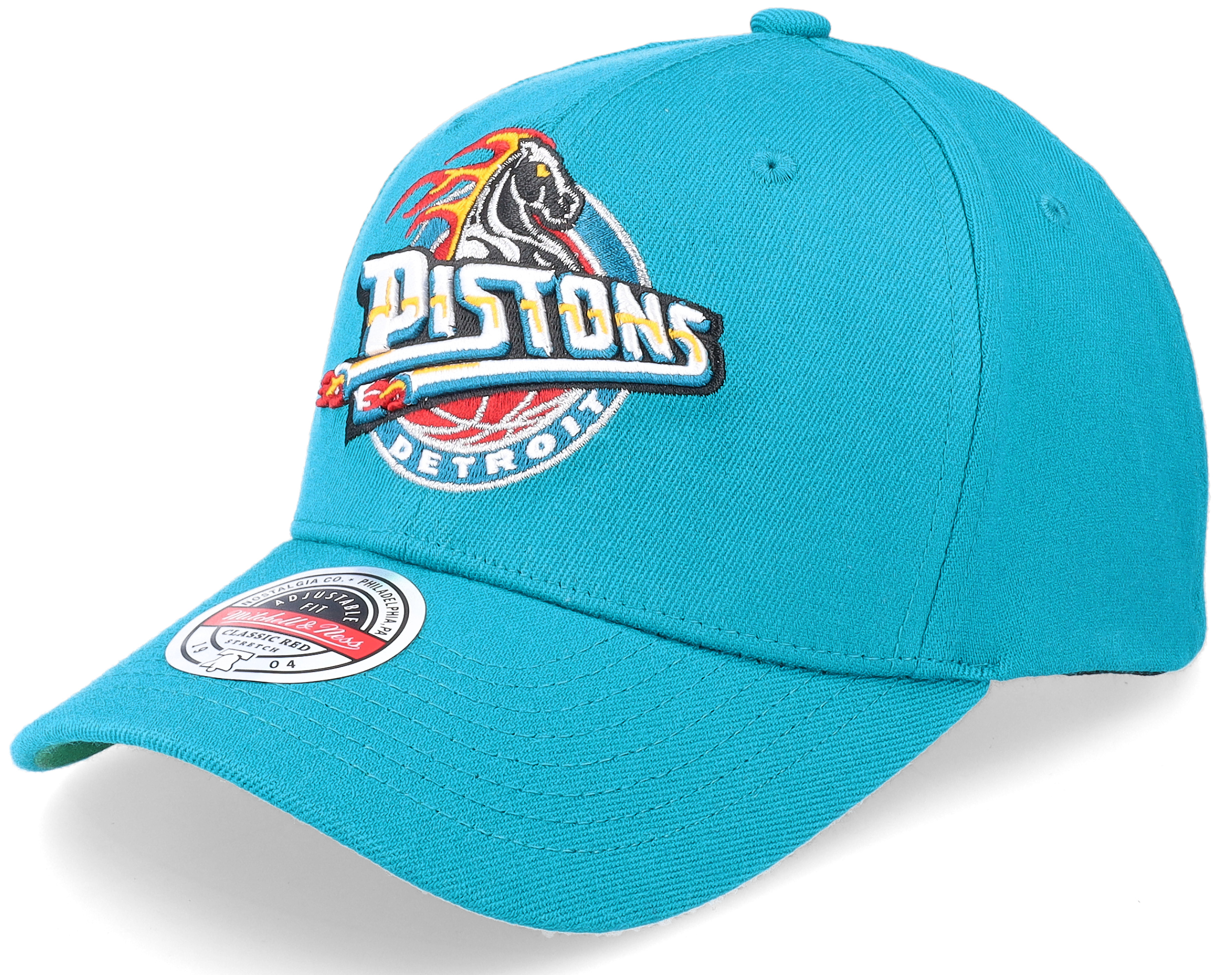 teal pistons snapback