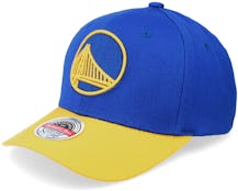 Mitchell & Ness - NBA White Adjustable Cap - Golden State Warriors All in Pro HWC White Adjustable @ Hatstore