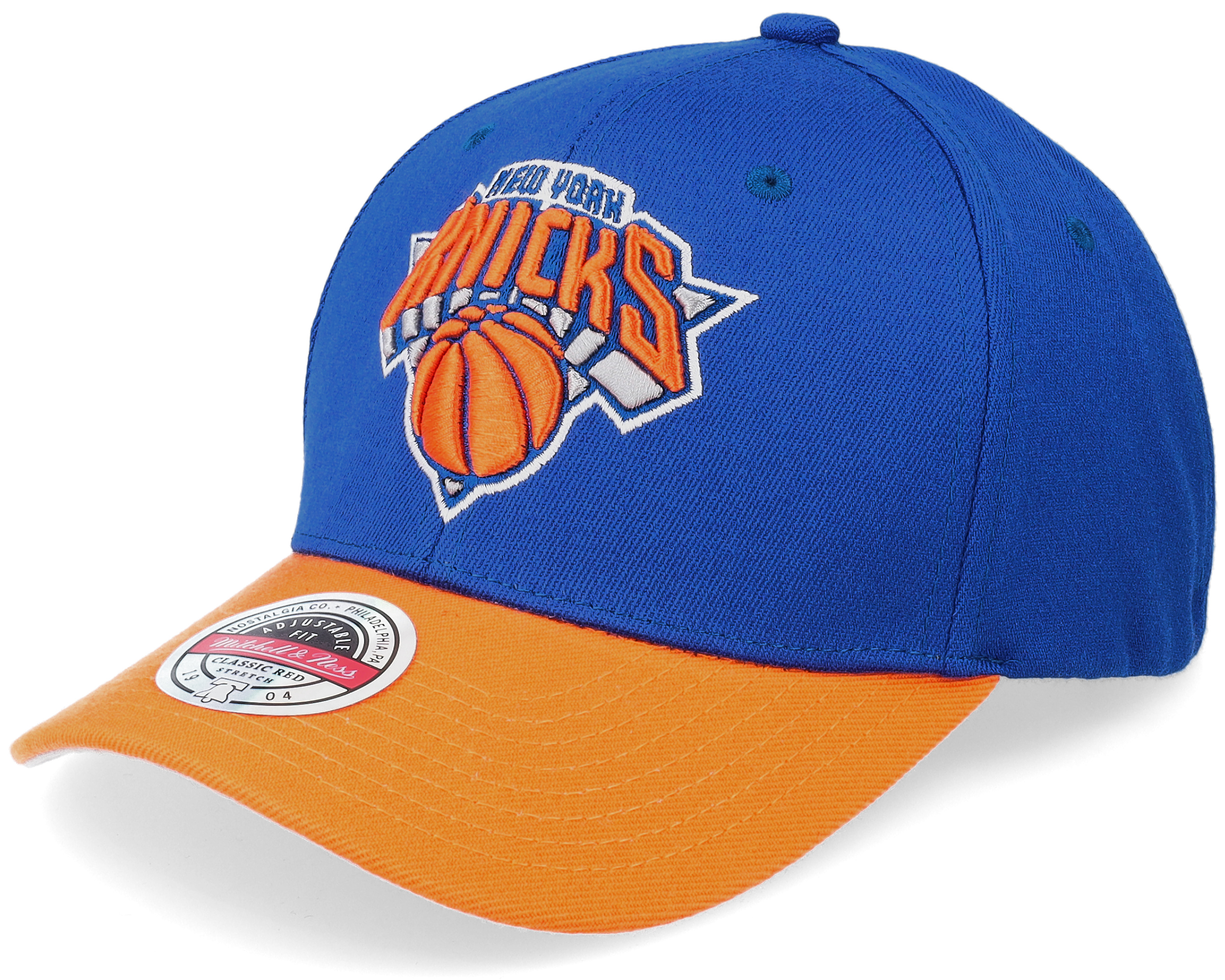 orange knicks snapback