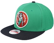 Boston Celtics Team 2 Tone 2.0 Stretch Green/Black Snapback