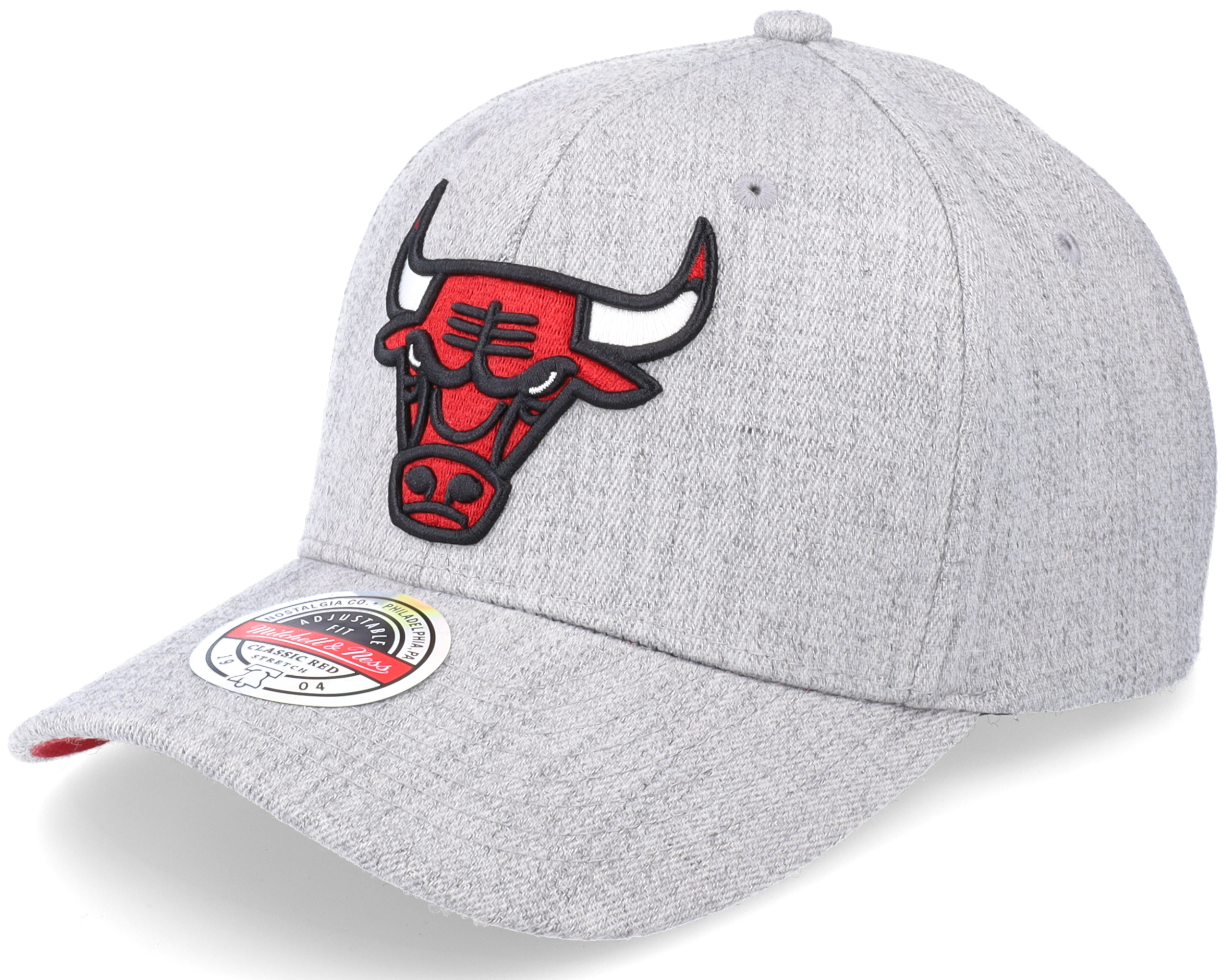 Team Heather Stretch Snapback Bulls