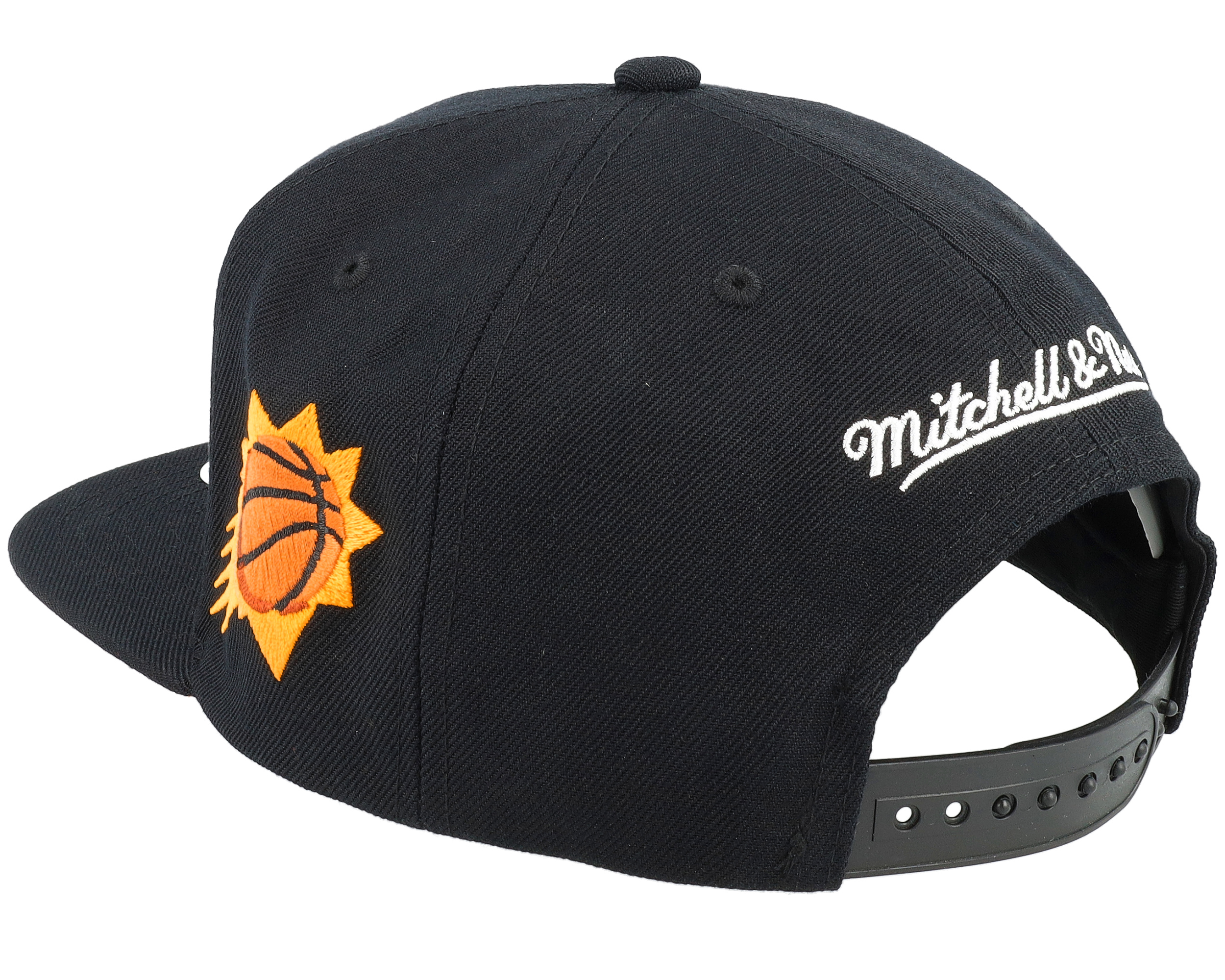 Phoenix Suns Team Script Black Snapback