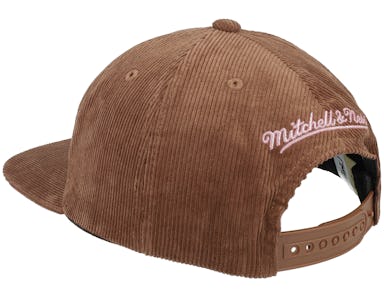 Denver Nuggets Corduroy Manchester Deadstock Brown Snapback - Mitchell & Ness