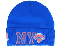 New York Knicks First Letterman Blue Cuff - Mitchell & Ness