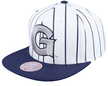 Georgetown Hoyas Newco Bucket White Snapback - Mitchell & Ness