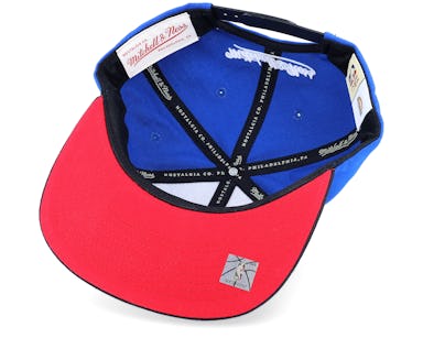 Denver Nuggets Mitchell & Ness Core Side Snapback Hat - Light Blue