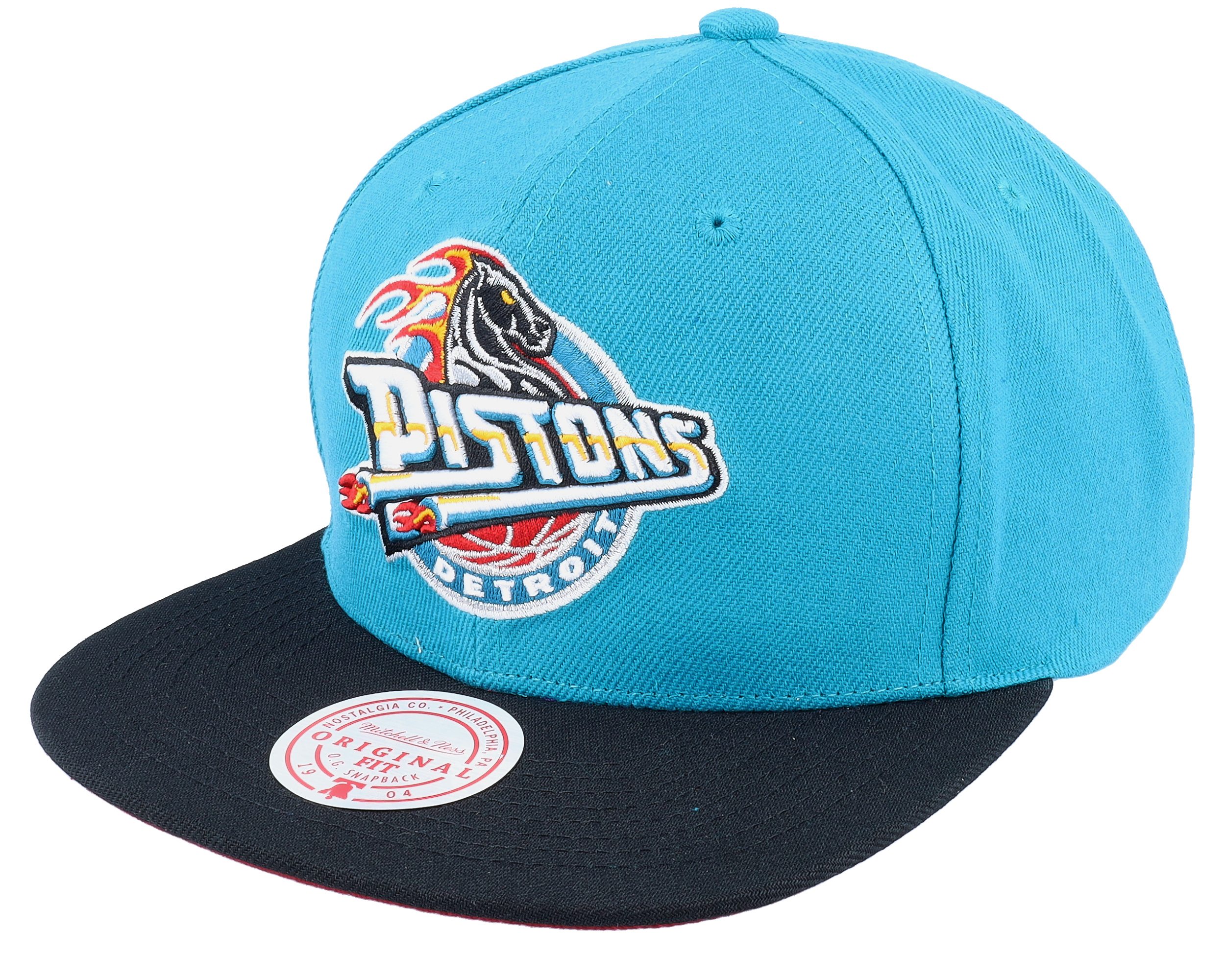 Mitchell & Ness Core Basic Detroit Pistons Snapback Hat