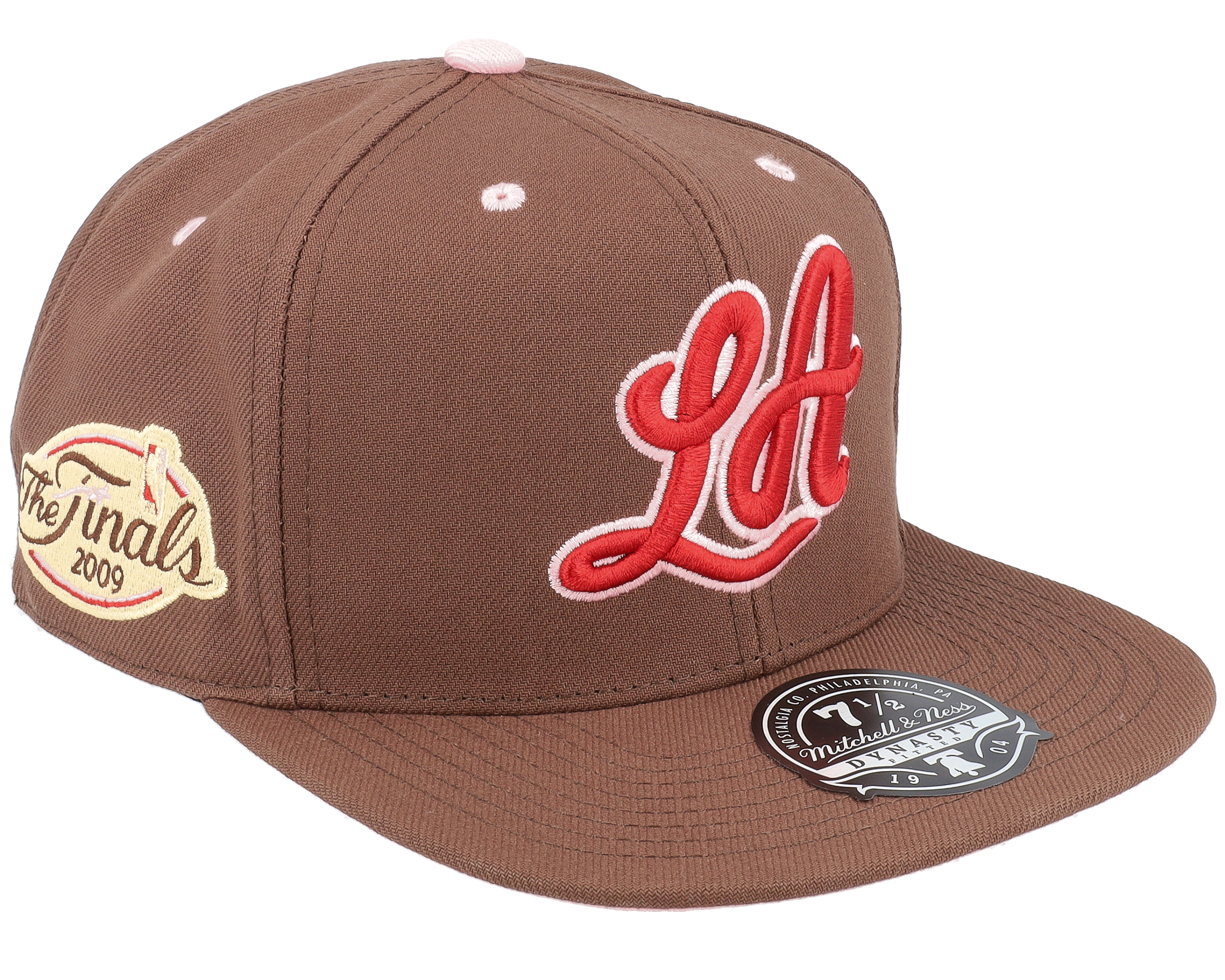 Mitchell & Ness - NBA Brown Fitted Cap - San Antonio Spurs Brown Sugar Bacon Fitted @ Hatstore