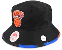 New York Knicks Hyper Black Bucket - Mitchell & Ness