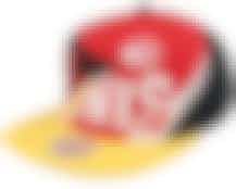 Atlanta Hawks Multiply Red Snapback - Mitchell & Ness