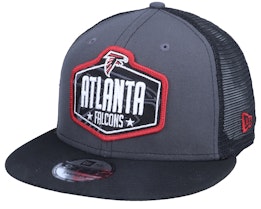 Atlanta Falcons 9Fifty NFL21 Draft Dark Grey/Black Trucker - New Era