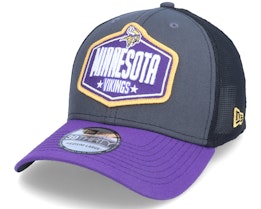 Minnesota Vikings 39Thirty NFL21 Draft Dark Grey/Purple Flexfit - New Era