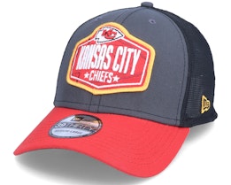 Kansas City Chiefs 39Thirty NFL21 Draft Dark Grey/Red Flexfit - New Era