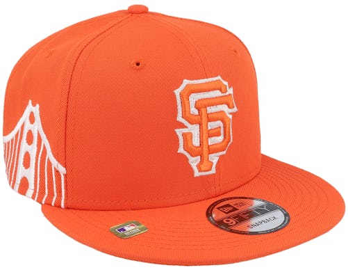 New Era - MLB Orange snapback Cap - San Francisco Giants MLB21 City Connect Off 9FIFTY Orange Snapback @ Hatstore