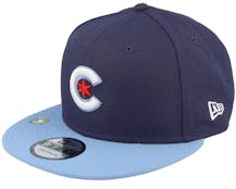 Chicago Cubs MLB21 City Connect Off 9FIFTY Navy/Blue Snapback - New Era