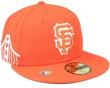 San Francisco Giants Mlb21 City Connect Off 59FIFTY Orange Fitted - New Era