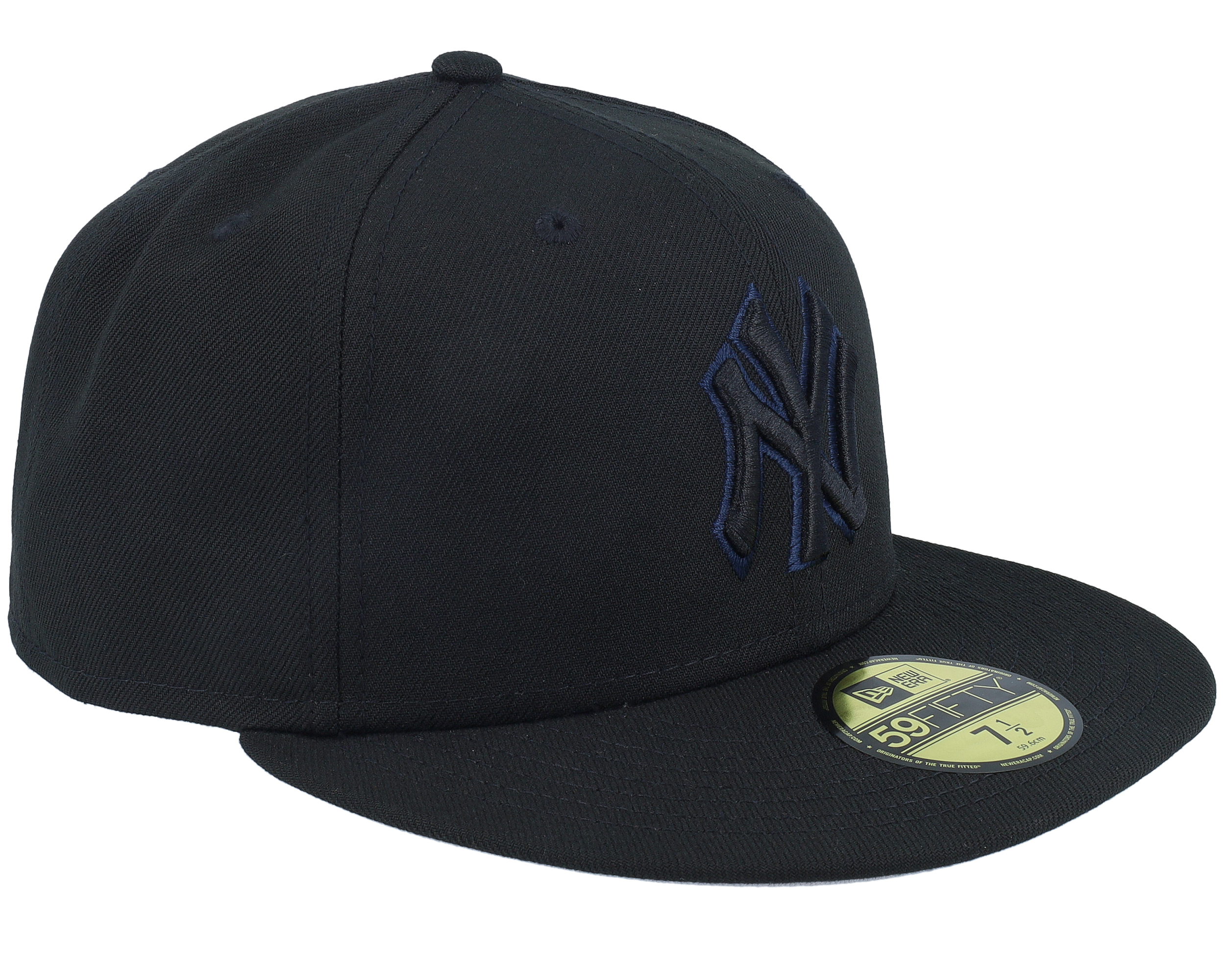 New York Yankees Orientation Pack 59FIFTY Black/Black/Mid Navy Fitted ...