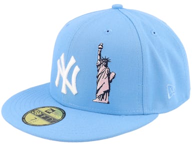 New York Yankees Interstellar 59FIFTY Blue/White/Pink Fitted - New Era
