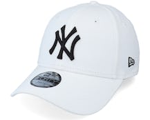 Kids New York Yankees League Essential 9FORTY White/Black Adjustable - New Era
