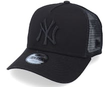 Kids New York Yankees Clean 9FORTY A-Frame Black Trucker - New Era