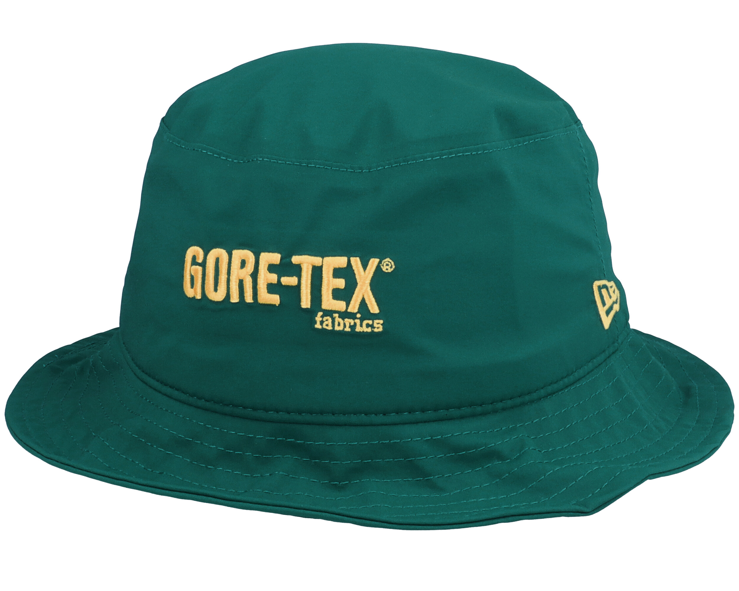 Vintage Goretex Tapered Dark Green Bucket New Era hat Hatstore.co.uk