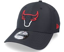 Chicago Bulls Two Tone 9FORTY Black Adjustable - New Era