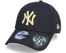 New York Yankees Team Contrast 9Forty Black/Gold Adjustable - New Era