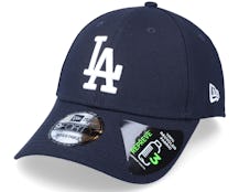 Los Angeles Dodgers Team Contrast 9FORTY Dry Navy Adjustable - New Era