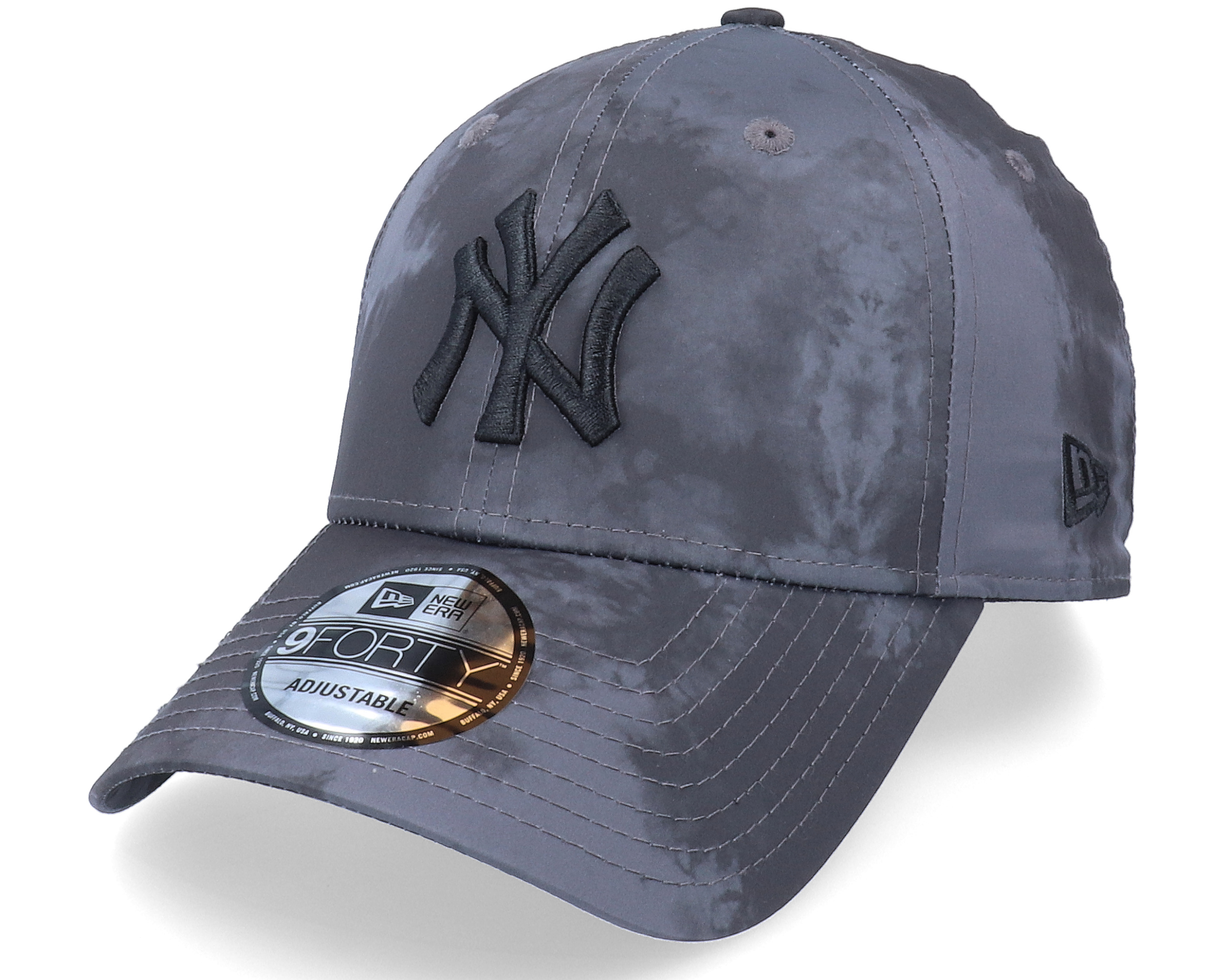 New York Yankees Poly Print 9FORTY Grey/Grey Adjustable New Era