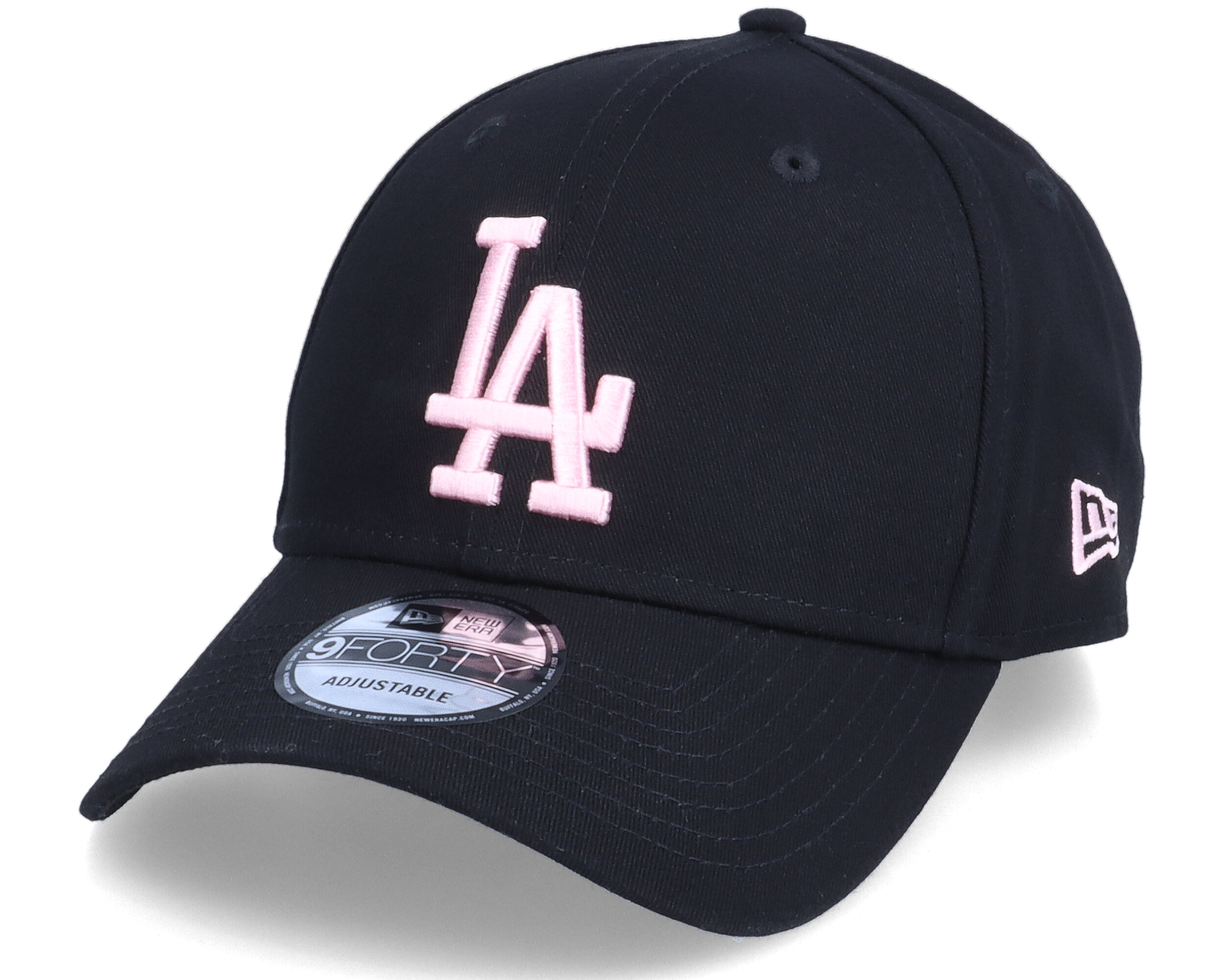 Los Angeles Dodgers League Essential 9FORTY Black Pink Adjustable New Era Hatstorecompany