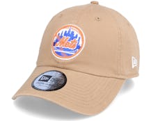 New York Mets League Essential 9TWENTY Wheat Dad Cap - New Era