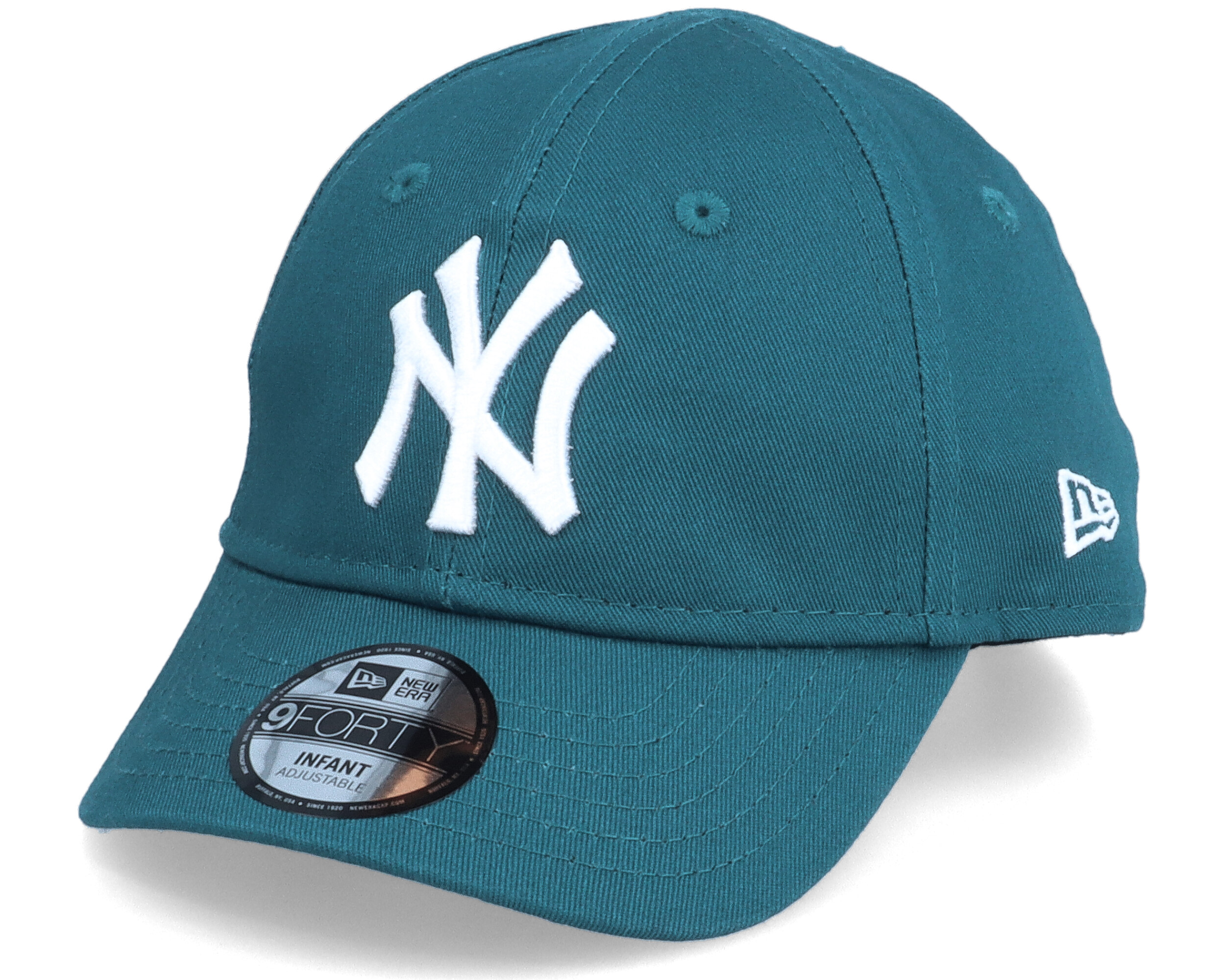 Kids New York Yankees League Essential Infant 9FORTY Petrol/White ...