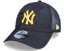 New York Yankees Home Field 9FORTY Black Camo/Yellow Trucker - New Era